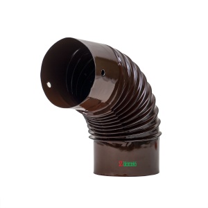 Cot evacuare fum Zilan, diametru 130mm, lungime 36cm, 36x13x13 cm, ZLN7154 - Img 2