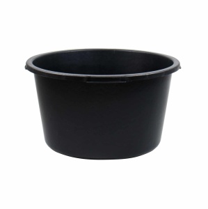 Cuva mortar Zilan, 65L, rotunda, PVC, negru, 61cm lungime, 35cm inaltime, 1347
