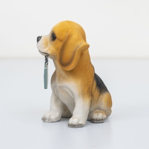 Decoratiune gradina Zilan, model catel, inaltime 16cm, latime 10cm, 15x12x17 cm, ZTS8018 - Img 3