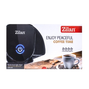 Filtru cafea Zilan, 400W, capacitate 250ml, 4 cesti, control mecanic, inox/plastic, negru, ZLN1284 - Img 3