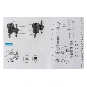 Filtru magnetic Zilan pentru sistem de incalzire, 1 miez magnetic, 11000 Gauss, 150mm/162mm, conectare 1”/DN25, cod EXT10751 - Img 5