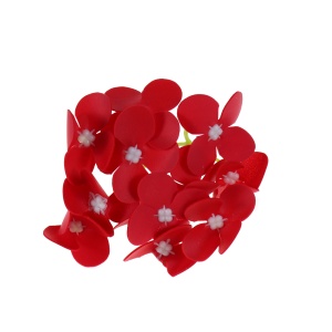 Flori sapun Hortensii love, 36 fire, aroma fina, forma stropitoare, 10 cm diametru, 6 cm inaltime, CD3444-ROSU - Img 2