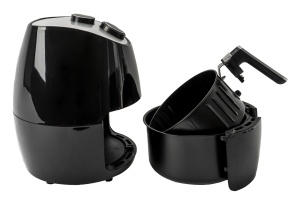 Friteuza cu aer cald Zilan, 1350W, capacitate 2.6Kg, controla temperatura 80-200°C, timer 30min, dimensiuni 26x30x32 cm, ZLN3598 - Img 2