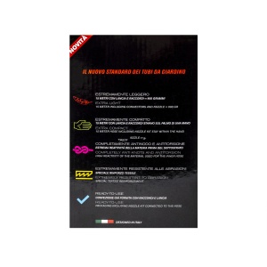 Furtun de gradina extensibil Zilan, 2.5-7.5m, rezistenta crescuta, cu pistol de udat 7 functii, rosu, EXT9664 - Img 3