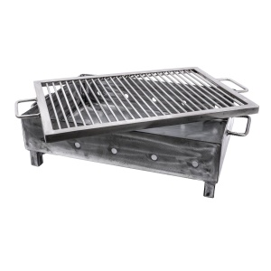 Gratar carbune Z-tools, metal, inox alimentar, 50x35x65 cm, ZTS5485