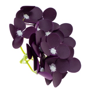 Hortensie sapun Love, 36 fire, culoare visiniu, forma dreptunghiulara, inaltime 6 cm, diametru 10 cm, CD3444-12 - Img 3