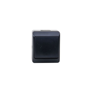 Intrerupator cap scara Zilan, alb-negru, 10A/250V, IP44, dimensiuni 6x7x5 cm, ELPL-0331-07