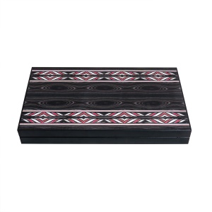 Joc de table din lemn multicolor Zilan, 49x58 cm, 2 jucatori, ZTS5482-2
