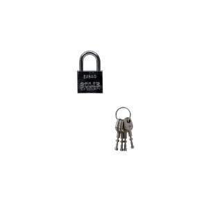 Lacat patrat cromat Zilan, 30mm, 7x12x3 cm, 1kg, cu 3 chei, ZLN1694