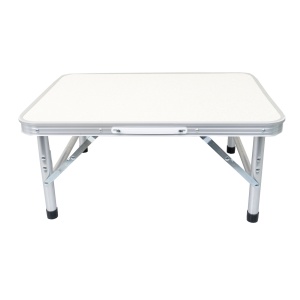 Masa pliabila camping Zilan, 60cm lungime, 45cm latime, inaltime reglabila 26.5/55.5cm, cu bordura aluminiu, ZTS5699 - Img 1