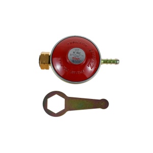 Pachet aragaz 2 ochiuri, 58x29 cm, plus (ceas pentru butelie, 2 m furtun pentru gaz, 3 coliere pentru furtun, aprinzator) ZLN 0025W_A - Img 3