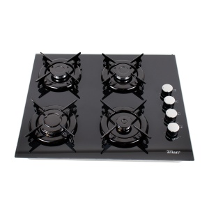 Pachet cuptor incorporabil Zilan, electric, negru, capacitate 51L, dimensiuni 65x60x15 cm, aprindere electrica, plita incorporabila gaz alimentare butelie sau gaz natural cu sistem de siguranta, cod SET30047 - Img 8