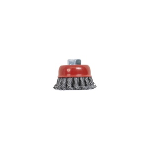 Perie cupa din sarma dura Zilan, 2.5 inch, pentru flex, ZLN2325