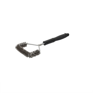 Perie de sarma Zilan pentru gratar, curatare gratar, inox galvanizat, 44x7x8 cm, ZTS8327 - Img 2
