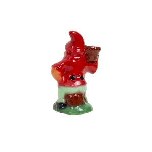 Pitic de gradina Zilan cu cos, ceramica, multicolor, inaltime 34 cm, 40x27x37 cm, 2 kg, EXT9950 - Img 3