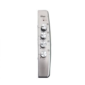 Plita incorporabila Zilan, inox, 3 arzatoare eficiente + 1 electric 1000W, alimentare GPL/GN, aprindere electrica, 60x52x5 cm, ZLN1918 - Img 3