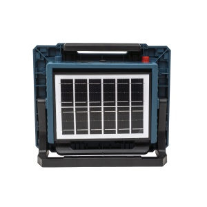 Proiector LED Zilan 400W, incarcare solara si USB, IP66, 32x26x8 cm, ZTS8673 - Img 3