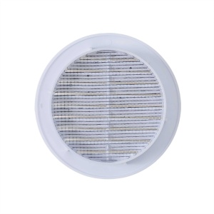 Rama aerisire Zilan, plastic alb lucios, 110mm, rezistenta UV, EXT7194 - Img 4