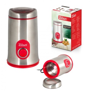 Rasnita electrica Zilan, 150W, inox, capacitate 50gr, 220-240V, 68dB, 1kg, ZLN8012 - Img 2