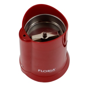 Rasnita universala electrica Zilan, 200W, rosie, capacitate 60g, sistem de blocare, lama din otel inoxidabil, 20x12x12 cm, ZLN3086 - Img 2