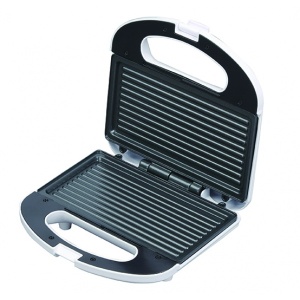 Sandwich maker Zilan, putere 750W, placa grill, antiaderenta, indicator luminos, compact, alb, ZLN0830 - Img 2