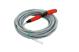 Sarpe desfundat tevi Z-tools, 10m, manivela, negru, otel galvanizat, semiprofesional, ZLN3032