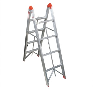 Scara pliabila Zilan cu 4 trepte, maxim 150kg, inaltime 144cm, latime 112cm, lungime 38cm, ZTS8079