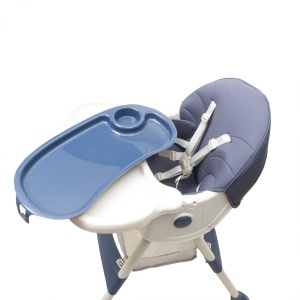 Scaun de masa copii Z-TOOLS, pliabil, balansoar, albastru, inaltime 90cm, lungime 49cm, latime 25cm, greutate maxima 50kg, varsta 5-72luni, ZTS9137 - Img 8