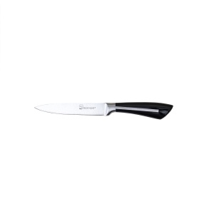 Set cutite Zilan, cutit pentru fructe 20 cm + cutit universal 19 cm + satar 11 cm + cutitul bucatarului 8 cm, otel, CC9808 - Img 8