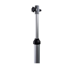 Stativ panouri radiante Calypso, aluminiu, gri/negru, ZLN4924 - Img 3