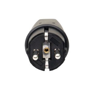 Stecher Zilan 16A, 1 locas, negru, 16A, ZTS8413 - Img 2