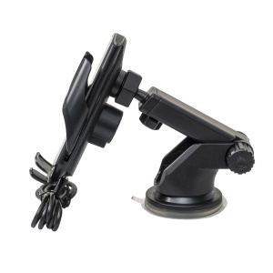 Suport telefon auto Z-TOOLS, incarcare wireless 10W, dimensiuni 10,5x8x13 cm, ZTS8255 - Img 3