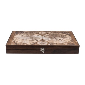 Tabla de table Z-tools, lemn lacuit, multicolor, 50x50 cm, pliabila, 30x8x50 cm, 2.9 kg, ZTS5512 - Img 1