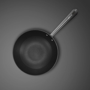 Tigaie wok fonta tip fagure Zilan, diametru 28 cm, 8 cm inaltime, antiaderenta, usoara, OTI0013 - Img 3