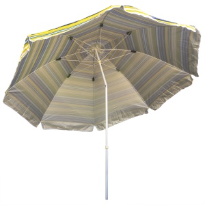 Umbrela de soare Z-TOOLS, 3m diametru, 2.6m inaltime, structura metalica, inclinabila, protectie UV, ZTS8490 - Img 3