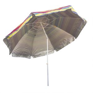 Umbrela protectie solara Z-TOOLS, structura metalica, inclinabila, diametru 3m, inaltime 2.6m, suport otel 2.7cm, UV, ZTS8491 - Img 3