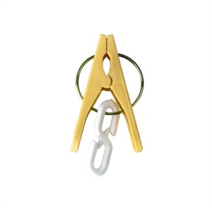 Uscator rufe rotund Z-tools, suport plastic, 16 clame, alb, interior/exterior, 4372 - Img 2