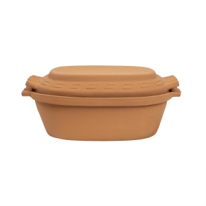 Vas roman Zilan neglazurat, capacitate 6l, 41x27x16cm, lut, EXT10366 - Img 1