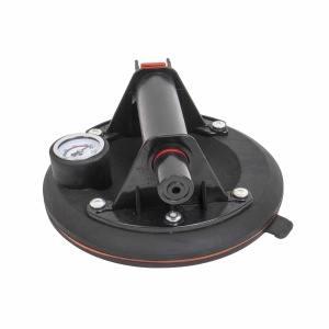 Ventuza profesionala Zilan cu pompa de vid si manometru, diametru 200 mm, greutate maxima 130 kg, 200x200x90 mm, ZTS9201