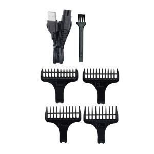 Aparat de tuns electric Zilan 5 in 1, reincarcabil, IPX7, LED, 1/3/5/7mm, incarcare rapida, USB, 18x13x6 cm, 2kg, ZLN8641 - Img 4
