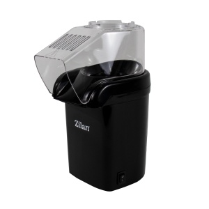 Aparat popcorn Zilan, 1200W, cu oprire automata, plastic negru, 13x18x28 cm, ZLN8045 - Img 1