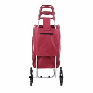 Carucior cumparaturi Z-tools, sac impermeabil 58x21x33 cm, 6 roti, 40 l, multicolor, 1.9 Kg, 4066 - Img 3