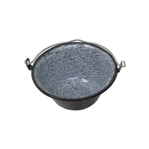 Ceaun smaltuit Zilan, 3L, otel emailat, antiaderent, usor de curatat, dimensiuni 20x20x10 cm, cod: EXT7227 - Img 2