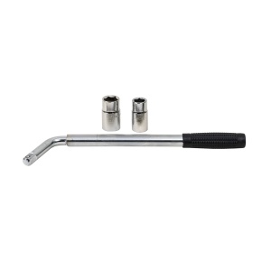 Cheie de roata telescopica Zilan, 2 mufe 17/19mm + 21/23mm, lungime 350mm/530mm, ZTS5423 - Img 1