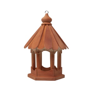 Colivie din lemn pentru pasari Zilan, 28cm diametru, 42cm inaltime, EXT10523
