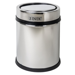 Cos menajer Zilan, inox, capacitate 16 l, inaltime 38 cm, latime 25 cm, diametru 25 cm, ZLN4599 - Img 5