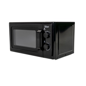 Cuptor cu microunde Zilan, 20l, 700w, 6 trepte putere, mecanic, negru, 30x30x20 cm, ZLN1222 - Img 1