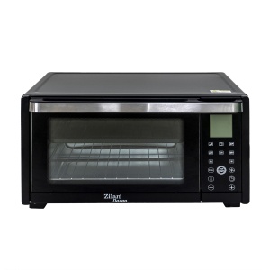 Cuptor electric Zilan, 28L, 1600W, temperatura reglabila, negru, 230°C, ZLN1031