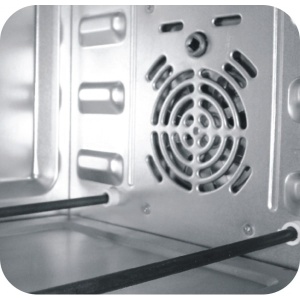 Cuptor electric Zilan cu rotisor, 1600W, 35L, temperatura 100-230 grade, 56x42x35 cm, ZLN1017 - Img 3