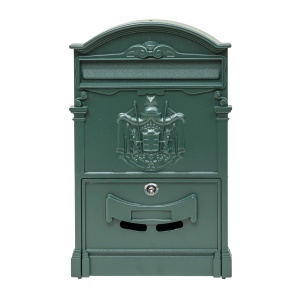 Cutie postala metalica Z-TOOLS, aluminiu de inalta calitate, design rustic imperial, 410x260x90 mm, ZTS5579 - Img 1